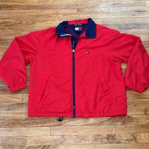vintage Tommy Hilfiger windbreaker jacket from the 1990s